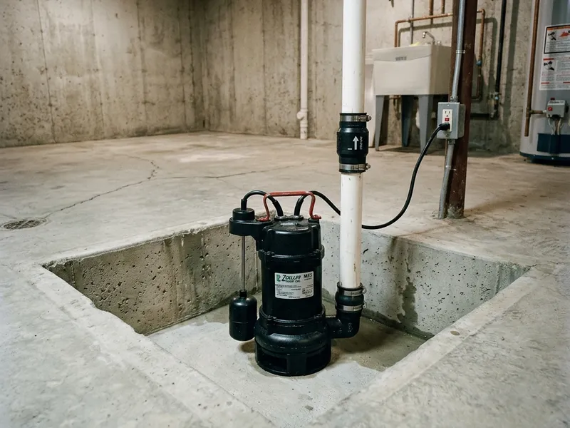 Sump Pump Installation Plumber in Greenview, IL
